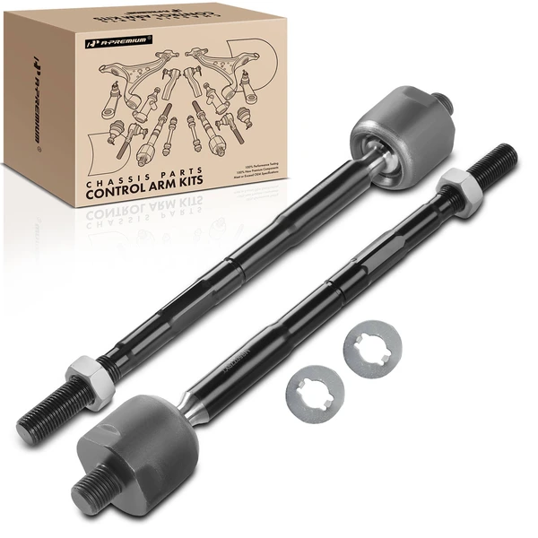 2 Pcs Front Inner Tie Rod End for GMC Acadia Cadillac XT5 2017-2022 2.0L 2.5L 3.6L