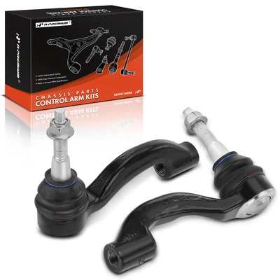 2 Pcs Outer Tie Rod End