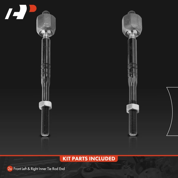 2 Pcs Inner Steering Tie Rod End for Buick LaCrosse Regal Sportback Chevy Malibu