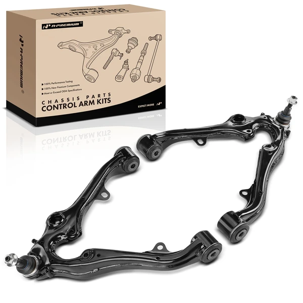 2022 GMC Sierra 1500 Limited 2-Pc Control Arm and Ball Joint Kit, Front Lower with Ball Joint A-Premium APCA6368