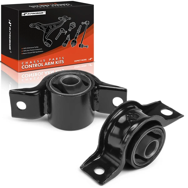 2-Pc Control Arm Bushing, Front Lower Rearward A-Premium APCA9108