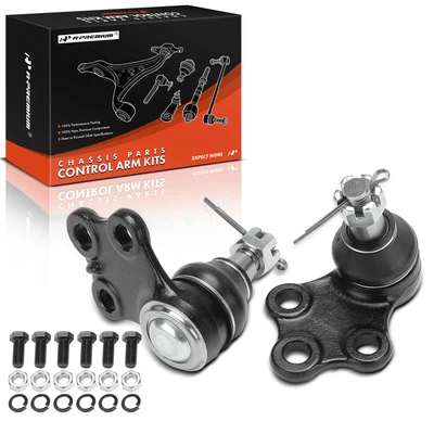 2 Pcs Front Lower Ball Joint