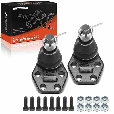 2 Pcs Front Lower Ball Joint