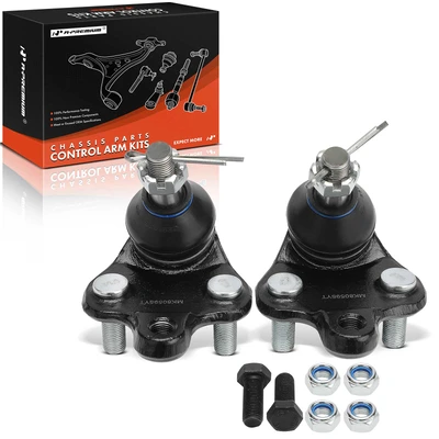 2 Pcs Front Lower Ball Joints with Bolts