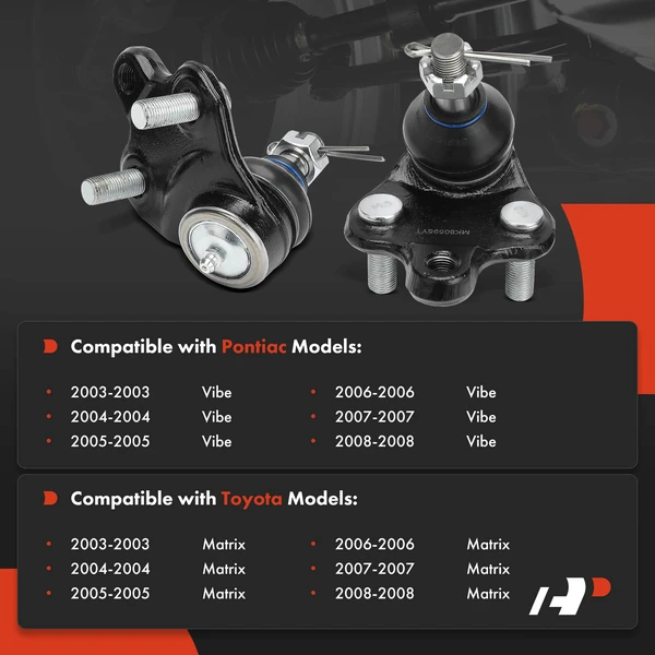 Ball Joint Front Lower A-Premium APCA7664