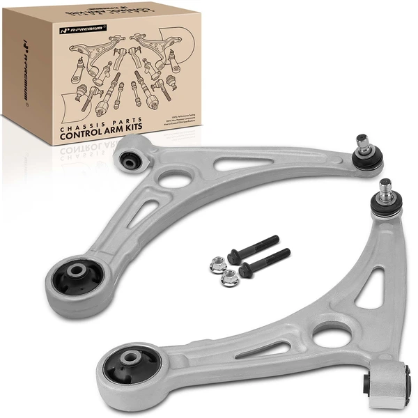 2-Pc Control Arm and Ball Joint Kit, Front Lower with Ball Joint A-Premium APCA6009
