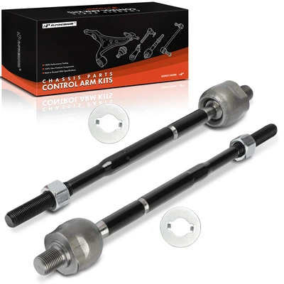 2 Pcs Front Inner Tie Rod End