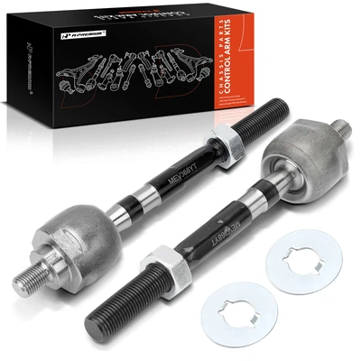 2 Pcs Front Inner Steering Tie Rod Ends