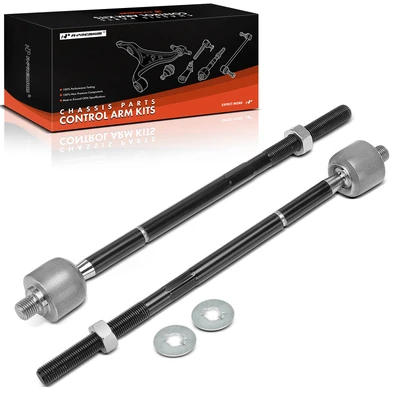 2 Pcs Front Inner Tie Rod End