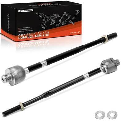 2 Pcs Front Inner Tie Rod End