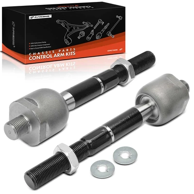 2 Pcs Front Inner Tie Rod End