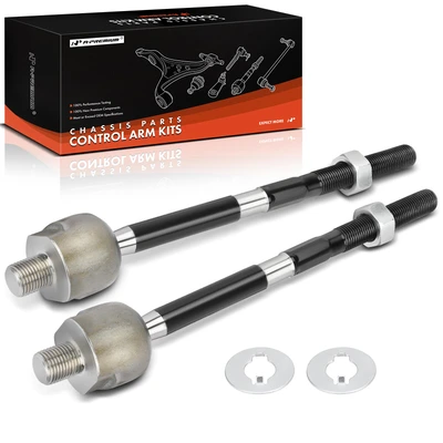 2 Pcs Front Inner Tie Rod End