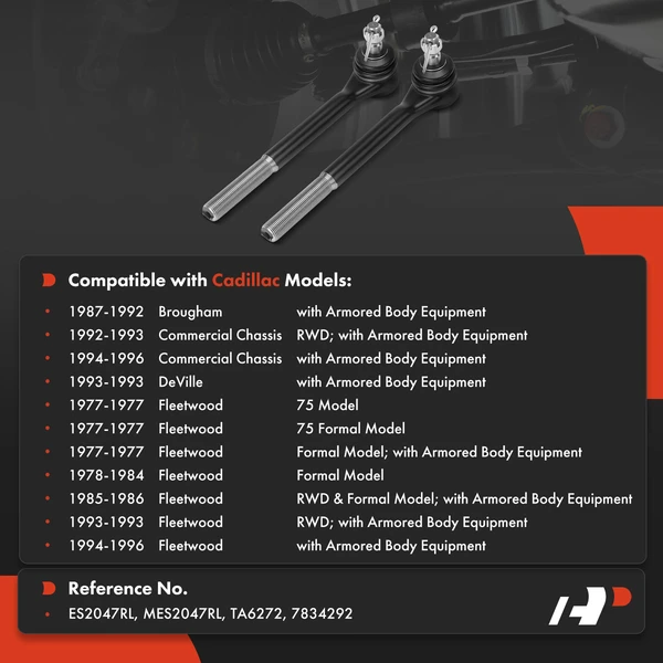 Tie Rod End Front Driver & Passenger Inner A-Premium APCA7688