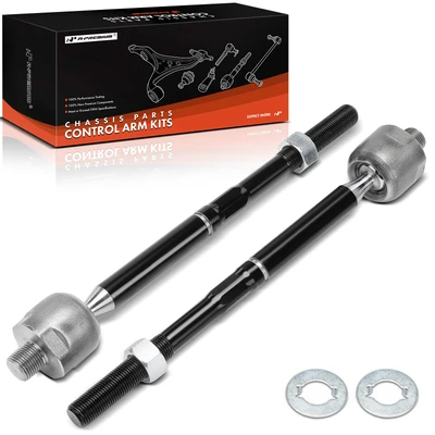 2 Pcs Front Inner Tie Rod End