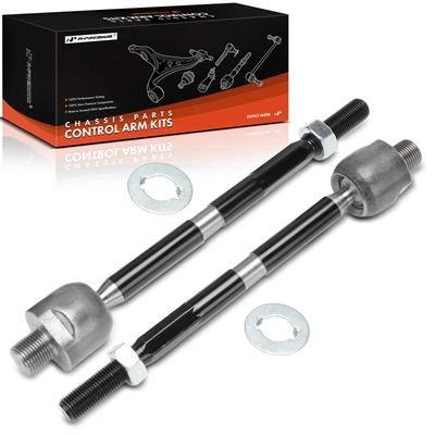 2 Pcs Front Inner Steering Tie Rod End