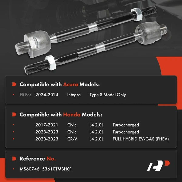 Steering Tie Rod End Front Inner A-Premium APCA7695