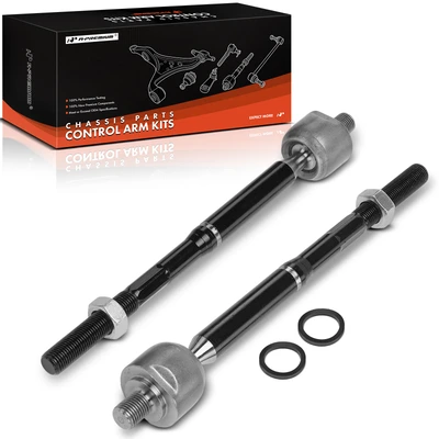 2 Pcs Front Inner Steering Tie Rod End