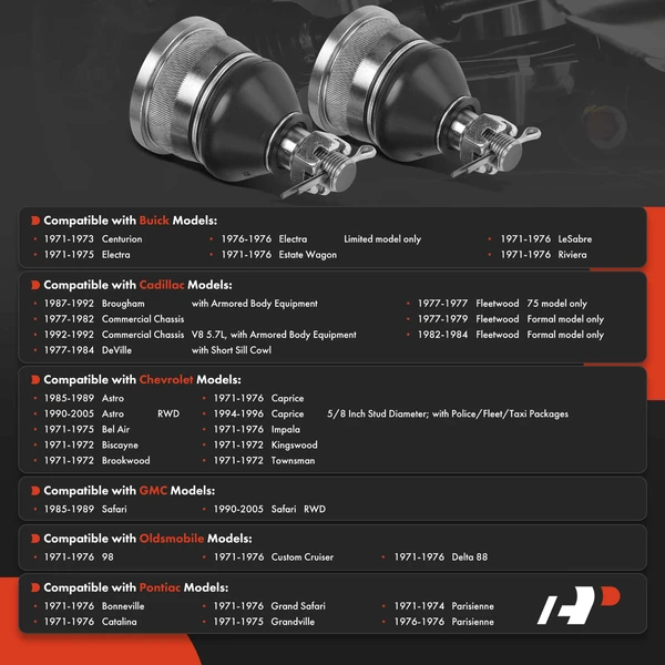 Ball Joint Front Lower A-Premium APCA8339