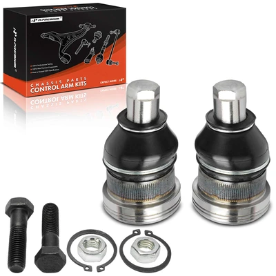 2 Pcs Front Lower Suspension Ball Joints