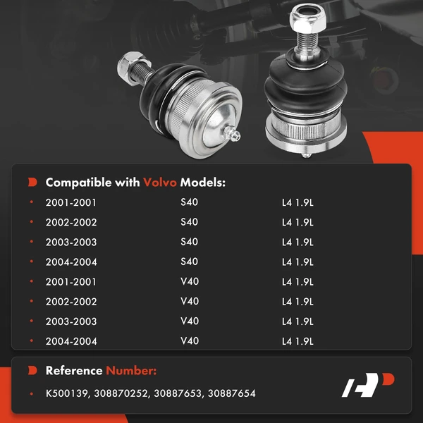 Ball Joint Kit Front Driver & Passenger Lower A-Premium APCA7716