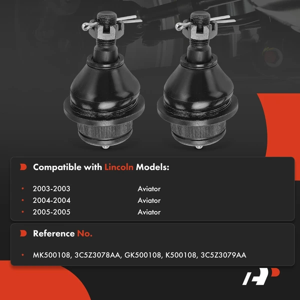 Suspension Ball Joint Front Lower A-Premium APCA7721