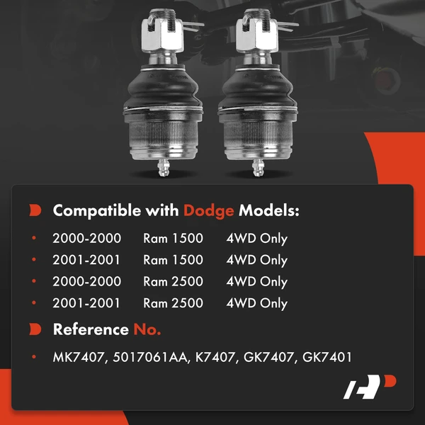 Suspension Ball Joint Front Lower A-Premium APCA7725