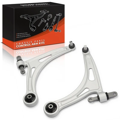 2 Pcs Front Lower Control Arm & Ball Joint Assembly