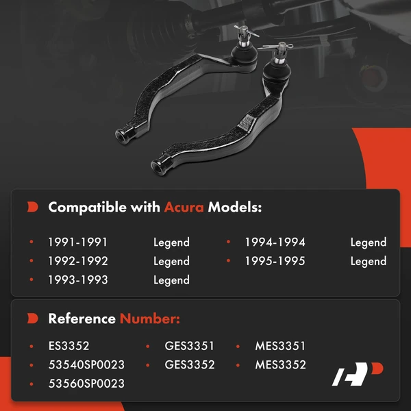 Tie Rod End Front Outer A-Premium APCA8649