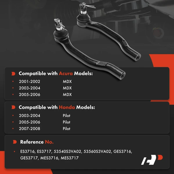 Tie Rod End Front Outer A-Premium APCA8651