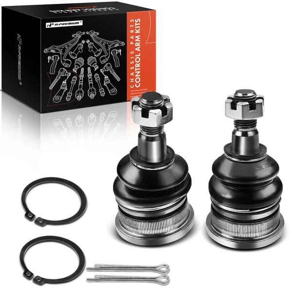 2 Pcs Front Upper Ball Joint for Toyota 4Runner 1996-2002 Tacoma Sequoia Tundra