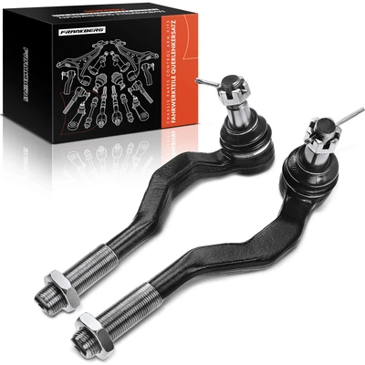 2 Pcs Outer Steering Tie Rod End