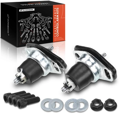 2 Pcs Front Upper Ball Joint
