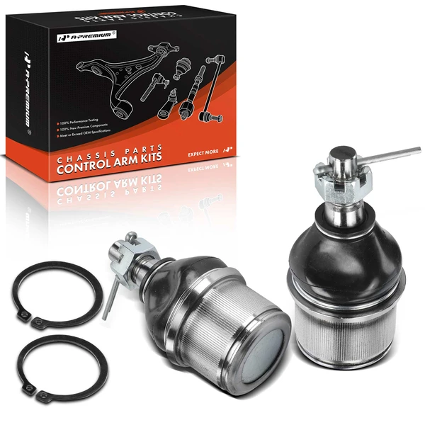 2 Pcs Front Lower Ball Joint for Dodge Dakota 2000-2004 Durango 2000 2001-2003 4WD