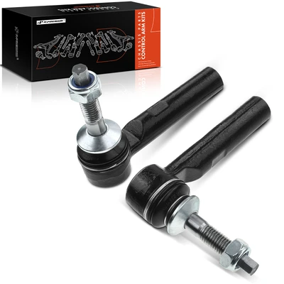 2 Pcs Outer Steering Tie Rod End