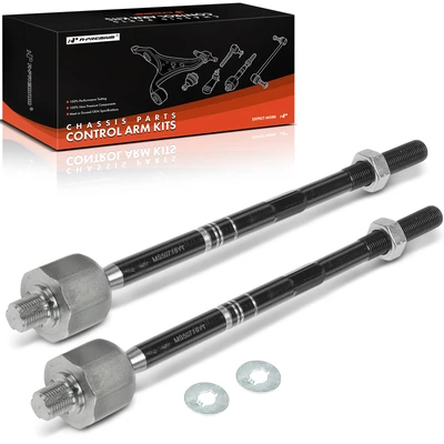 2 Pcs Front Inner Steering Tie Rod End