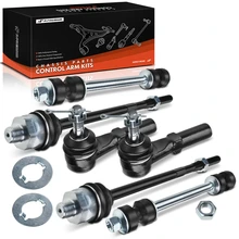 2005-2011 GMC Yukon XL 2500 A Set of 6 Ball Joint Sway Bar Link and Tie Rod End Kit Front Side A-Premium APCA0858