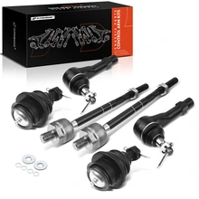 1998-2001 Mazda B4000 A Set of 6 Ball Joint and Tie Rod End Kit Front, Inner & Outer A-Premium APCA0868