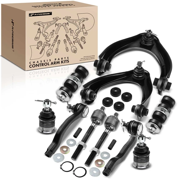 A Set of 12 Control Arm and Ball Joint Full Kit Front Side A-Premium APCA0885