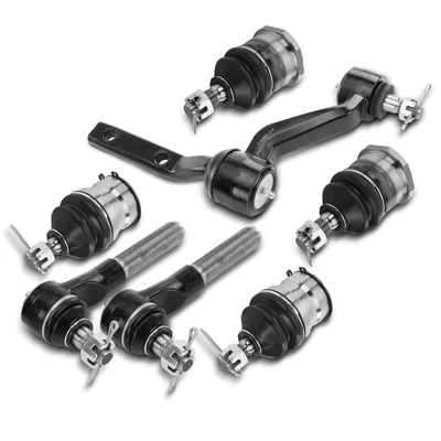 7 Pcs Ball Joint & Tie Rod End & Idler Arm