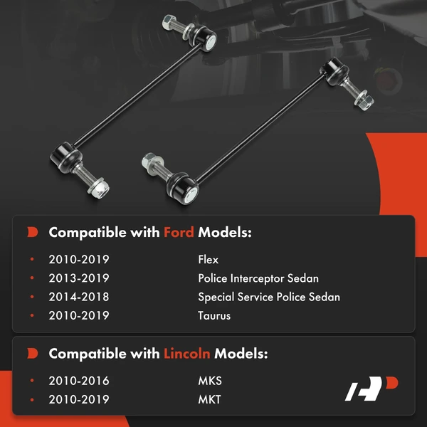 Sway Bar Link Front Driver & Passenger A-Premium APCA8343