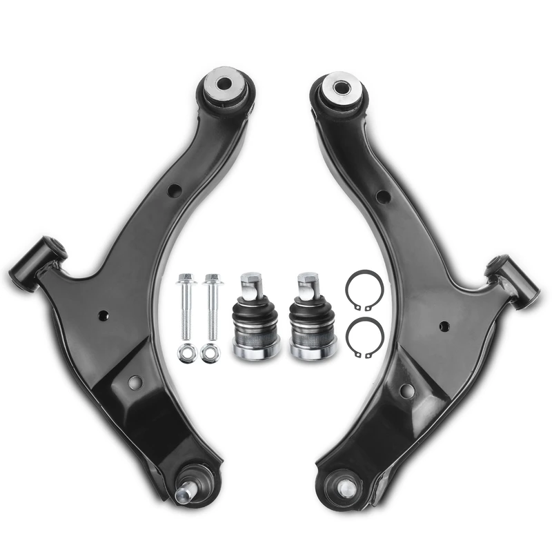 A Set of 4-Pc Control Arm + Ball Joint, Front Lower, with Ball Joint, A-Premium APCA0938