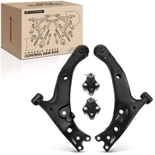 1996-2002 Toyota Corolla A Set of 4 Control Arm and Ball Joint Kit Front Side A-Premium APCA0940