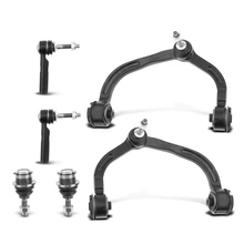 2003-2006 Ford Expedition A Set of 6 Control Arm Ball Joint and Tie Rod End Kit Front Side A-Premium APCA0948