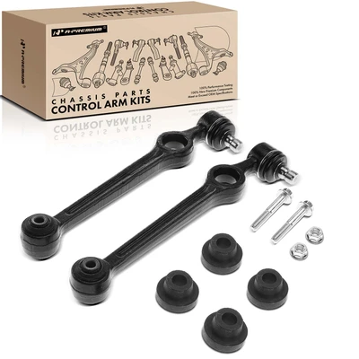 2 Pcs Front Lower Control Arms with Ball Joint