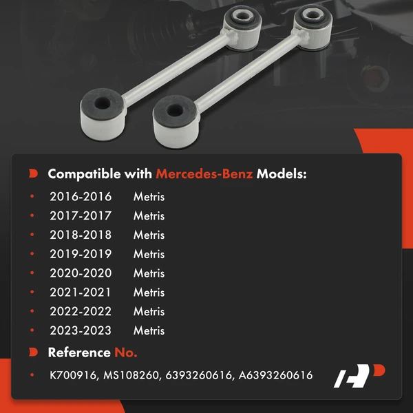 Sway Bar Link Rear Side A-Premium APCA7737