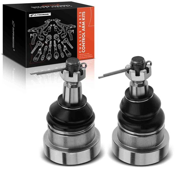 2 Pcs Front Upper Ball Joint for Dodge Ram 1500 2500 3500 1994-1999 RWD