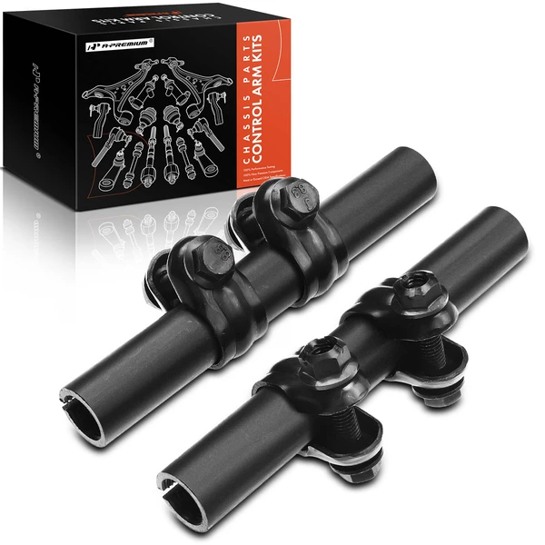 2-Pc Tie Rod End Adjusting Sleeve, Front Side A-Premium APCA0963