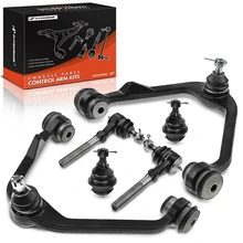 2004 Ford F-150 Heritage A Set of 6 Control Arm Ball Joint and Tie Rod End Kit Front Side A-Premium APCA0992