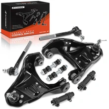 8 Pcs Control Arm with Ball Joint Sway Bar Link Tie Rod End