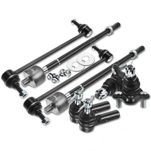 2001-2003 Toyota RAV4 A Set of 8 Ball Joint Sway Bar Link and Tie Rod End Kit Front Side A-Premium APCA1008
